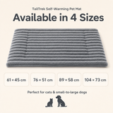 Self-Warming Fluffy Pet Mat
